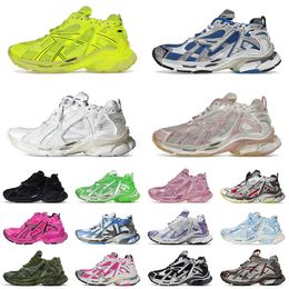 2024 Designer Track Runners 7.0 Dress Shoes Platform Brand Verzendden Mens Dames Bourgundy Deconstructieplaat Forme Flat Sneakers Shoes 35-46