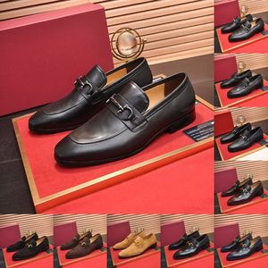 39Model 2024 Top Kwaliteit Designer Kleding Schoenen voor Mannen Merk Luxe Nieuwe Zakelijke Loafers Schoenen Slip op Lederen Schoenen Plus Size voor Mannen Bruiloft Schoenen Maat 38-46