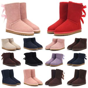 2024 Diseñador uggsboot tasman Classic Ultra Mini Botas Mujeres Hombres Piel Piel de oveja Tasman Tazz Castaño Arena Mostaza Semilla Beige Driftwood Australiano Invierno Tobillo