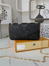 2024 Cartera de diseñador Lady PursetT Descuento Cajas originales Titulares de tarjetas Bolso de mujer Cartera cero con caja de tres piezas