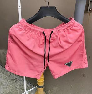 2024 Designer Damesshorts Shorts Luxury Brand Heren Shorts Sport Summer Loose Pink White Dames Swimwear Shorts Clothing Plus Size M-5XL