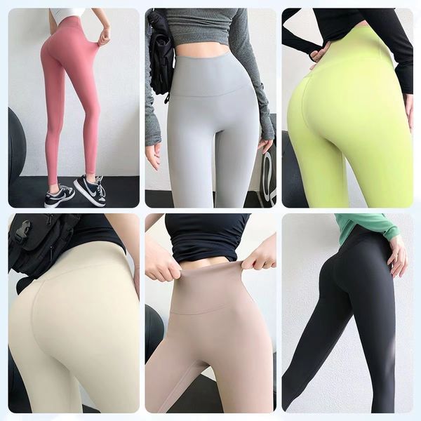 2024 Designer Womens Align Leggings Top Yoga Shorts Knee Longueur Femmes Gym Legging High Pant Elastic Fiess Lady Outdoor Sport