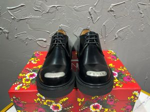 2024 Chaussures de travail de créateur pour hommes au printemps automne Ken Paris Plateforme en cuir authentique Derby Boots Chaussures Couture des hommes Zapatillas de Hombre