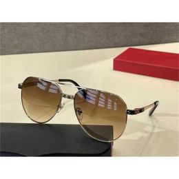 2024 Diseñadores 10% de descuento en el diseñador de lujo Nuevas gafas de sol para hombres y mujeres 20% de descuento en el estante CT0816S Top Brand Mujeres Mujeres Retro Mujeres para gafas de pareja de moda UV400KAJIA