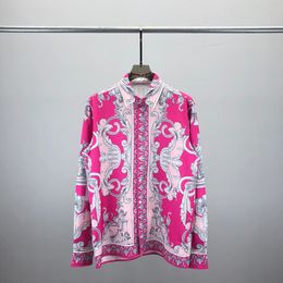 2024 Designers Draai Shirts Business Fashion Casual Shirt Brands Men Spring Slim Fit Shirts Aziatische maat 2230