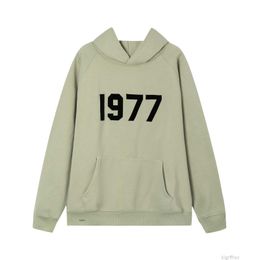 2024 Designers Hommes Sweats à capuche Femmes Essentialsweatshirts Sweat à capuche Mode Casual Loose Streetwear Sweatshirts Essentialshoodie Lettre Coton Pull Manteau 9zcj