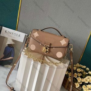 2024 Ontwerpers Pochette Bag Men Women Handtas Messenger Bags Leather Metis Elegante damesschouder Crossbody Body East West M46279 10A