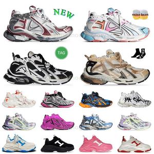 2024 Designers Runner 7.0 7.5 Tess S.Gomma Casual Shoes Demna Women Men Trainers Beige Black White Running Shoe Trend Multicolor Famous Jogging Sneakers Plateforme