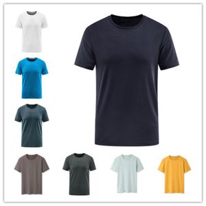 2024 Designers Summer T Shirts Mens Fashion Tees Polos Outdoor Sports Fiess Crewneck Round Neck Losse snel drogende korte mouwen Topgrootte S-XL Ni