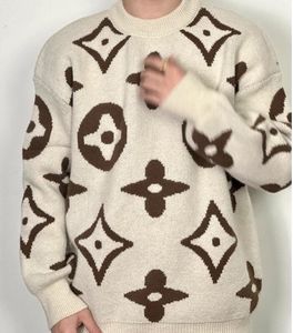 2024 Ontwerpers Trui luxe merk top Gebreide herensweater Pullover Letterprint Ronde kraaienhals Kleding met lange mouwen