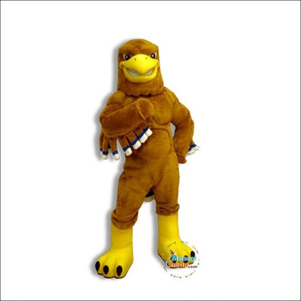 2024 Discount Costume de mascotte d'aigle de puissance confiante personnage de thème d'anime de dessin animé Costumes de fantaisie de fête de carnaval de Noël taille adulte