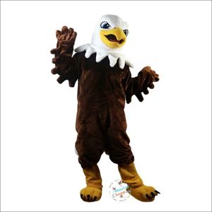 2024 Remise Aigle Oiseau Dessin Animé Costume De Mascotte Dessin Animé Thème Personnage De Noël Carnaval Fête Fantaisie Costumes Adultes Taille