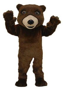 Costume de mascotte d'ours d'Halloween, tenue de fête, vêtements de carnaval, réduction 2024