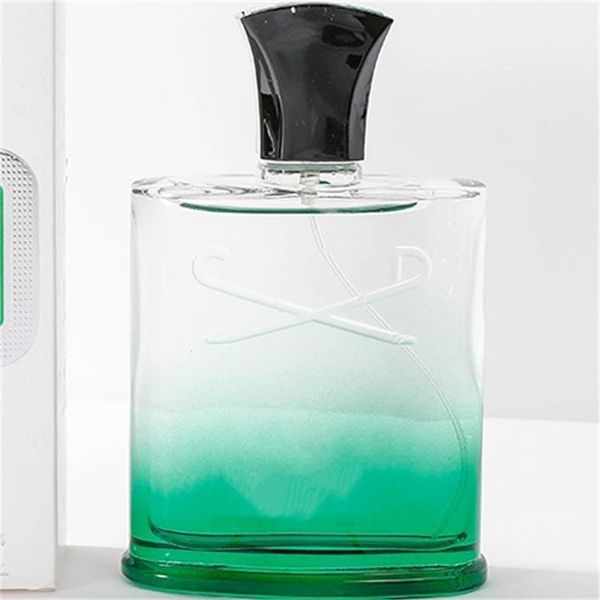 2024 Discount Vetiver IRISH pour hommes Spray Parfum avec une durée longue durée Capacité de parfum de haute qualité Vert 120ml Cologne