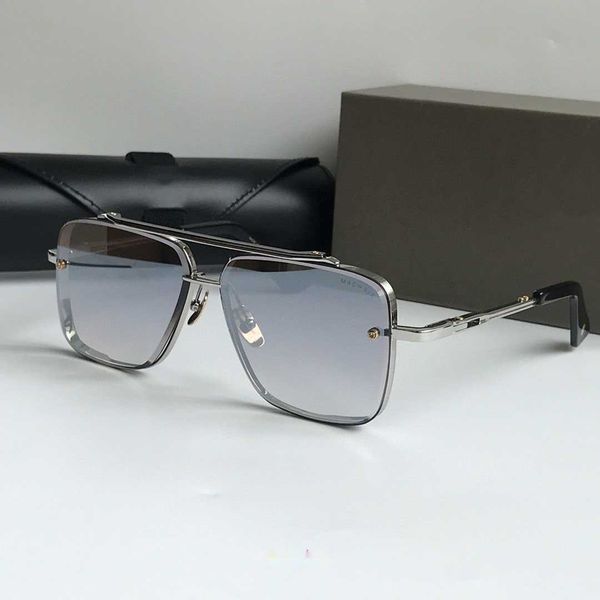 2024 Dita Mach Six Top Top Original High Quality Designer Sunglasses For Mens Famous Retro Luxury Luxury Brand Eyeglass Fashion Design Women Glasses avec Case Ssyn