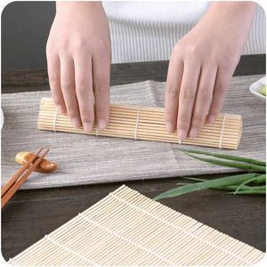 2024 DIY BAMBOO Sushi Maker Rolling Mat Sushi Tools Rice Rougeons Cuisine Gadget Japonais Food Rice Rold Moule de cuisson ACCESSOIRES POUR SUSHI