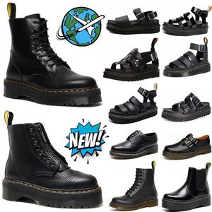 2024 Doc Marteens Designer Martin Boots Chaussures Men Femmes Femmes High Leather Hiver Snow Boties Oxford Bottom Hise Chaussures Martines Trainers Platform Sneakers