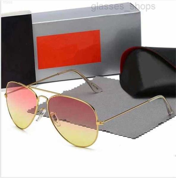 2024 Double modèle classique raiebanity hommes femmes haute lunettes de soleil qualité G15 lentilles concepteur pont lunettes de soleil conception appropriée mode plage 13KSIR raies ban WLFR