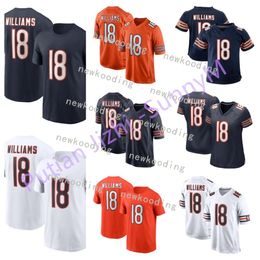 2024 Draft Football Jersey Caleb Williams Roma Odunze Allen Byard Swift DJ Moore Walter Payton Chase Claypool David Montgomery Darnell Wright Brian Urlacher