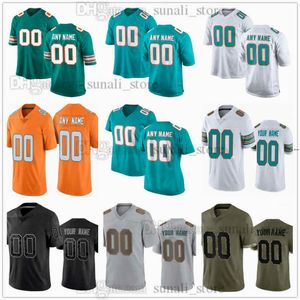 2024 BROUPE Pick Jerseys de football Chop Robinson Patrick Paul Jaylen Wright Mohamed Kamara Patrick McMorris Green Teal Tarm Couleur Couleur cousée