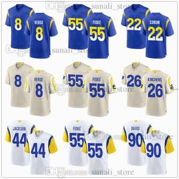 2024 Jerseys de fútbol de selección de draft 8 Jared Verso 55 Braden Fiske 22 Blake Corum 26 Kamren Kinchens 44 Brennan Jackson 43 Joshua Karty 50 Beaux Limmer 66 Kt Leveston Sewed