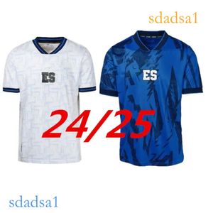 2024 El Saador voetbaltruien 25e verjaardag Special 2023 23 24 25 Home Blue Awit National Teamsoccer Shirt Short Sort Sleeve Aangepast voetbaluniform 999