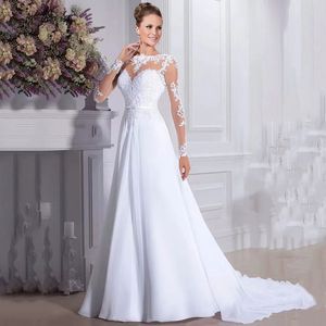 2024 robes de mariée boho en dentelle élégante avec train long corset en dentelle sexy profonde, plus la taille robes de mariée balayage train Shinny Beach Wed robe nouvelle robe de mariée vestidos de novia