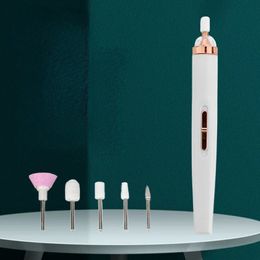 2024 Elektrische nagelmolennagelpolijstmachine met licht draagbare mini elektrische manicure kunst pengereedschap met tas voor gel verwijderen van gel voor gel
