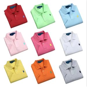 2024 Polos brodés Hommes Marques Polo Hommes Casual Coton Business Poitrine Lettre Vêtements Shorts Manches Grands et Petits Chevaux S Vêtements fashion665