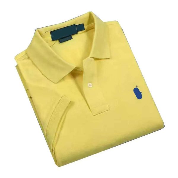 2024 Broidered Polos Mens Brands Polo Men Men Coton Cotton Sleeve Business CHORD LETTRE COMPOSS