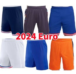 2024 Inglaterra pantalones cortos de fútbol franceses cortos de bellingham fans versión 24 25 usas holandesas pantalones de fútbol pulisic en casa