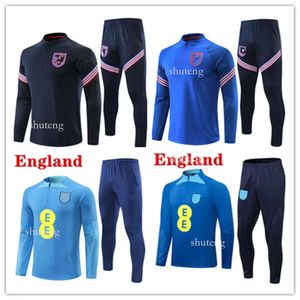 2024 Engelands trainingspak voetbalshirt Training KANE STERLING RASHFORD SANCHO GREALISH 22 23 Nationale voetbaltrainingspakken voor kinderen Survetement 40