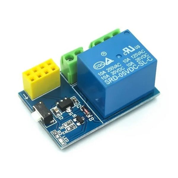 2024 ESP8266 ESP-01S 5V Módulo de retransmisión Wifi Cosas Smart Home Remote Control de control para el teléfono Arduino App ESP01S Módulo WiFi inalámbrico para