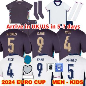 2024 Euro Cup Englands Bellingham Soccer Jerseys National Team 2024 2025 Toone Football Shirt White Bright Kane Sterling Rashford Sancho Grealish Men Kids Kit