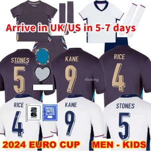 2024 Euro Cup Englands Bellingham Soccer Jerseys National Team 2024 2025 Toone voetbalshirt Wit Bright Kane Sterling Rashford Sancho Grealish Men 75