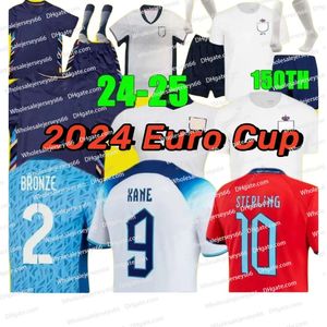 2024 Euro Cup Englands Home Jersey Bellingham Away Soccer Jerseys Rice Saka Foden Rashford Sterling Stones Grelish Kane Men Kids Fans Joueur Fooball