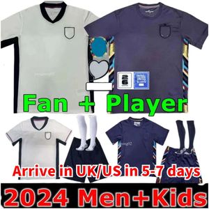 2024 Euro Cup Englands Shirt Bellingham Rashford Kane Soccer Jersey Team Home Blanc Violet Hommes Kid Kit Formation SAKA RICE FODEN Football Jerseys 19