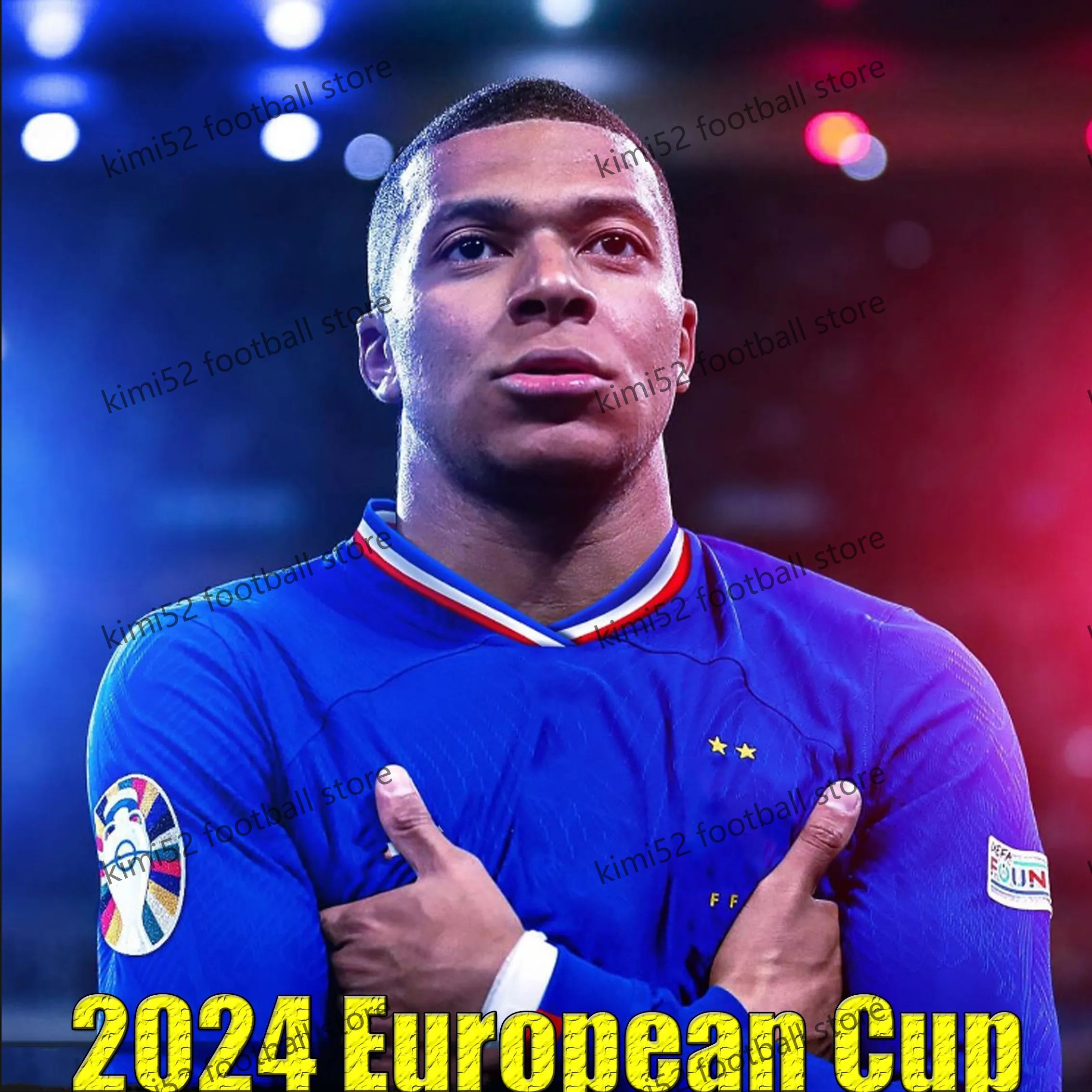 2024 Euro Cup Jersey français MBAPPE Soccer Jerseys DEMBELE COMAN SALIBA KANTE Maillot de foot equipe Maillots GRIEZMANN Home away kids kit Men Fans football shirt