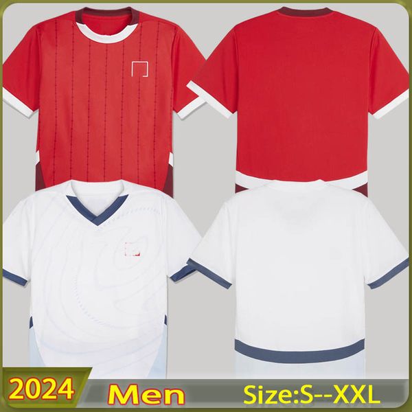 2024 Euro Suiza Jerseys Elvedi Akanji Zakaria Sow Rieder Embolo Shaqiri 24 Camisas de fútbol Swiss Awiss Uniformes