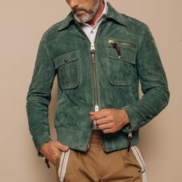 Veste à la mode pour hommes, coupe cintrée, couleur unie, européenne et américaine, automne/hiver 2024