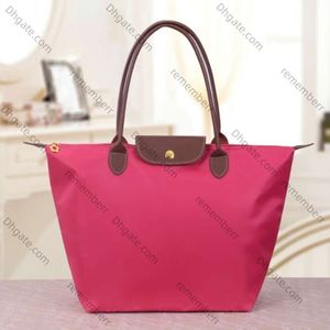 2024 Avondtassen Hoge kwaliteit Klassiek Draagbaar Opvouwbare Dumpling Handtas Dames Reizen Lichtgewicht Shopper Waterdicht Nylon Schoudertas