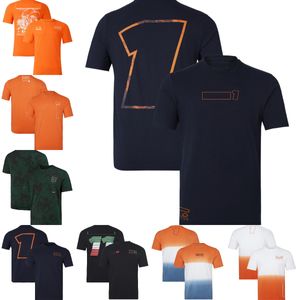 2024 F1 Pilote Fans T-shirt Formule 1 Hommes T-shirt Sport De Course Respirant T-shirts En Plein Air Marque De Mode Manches Courtes Jersey