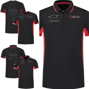 2024 F1 Hommes Polo T-shirt Formule 1 T-shirt Pilote Nouvelle Saison Team Racing Suit Tops Fans Même T-shirt Casual Jersey Grande Taille