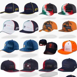 2024 F1 Racing Caps Forma 1 Team Trendy Baseball Cap Summer Men Dames Gebogen buiten sportmerk Fashion Sun Hat Drop Delivery Dh310