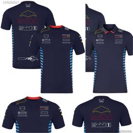 2024 F1 Team Racing T-shirt Formule 1 Polo Polo T-shirts T-shirts Motorsport Nouvelle saison Ventilateurs de vêtements Tops Jersey Plus Size 0ged