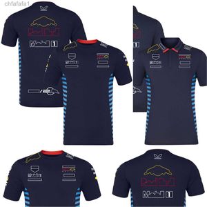 2024 F1 Team Racing T-shirt Formula Driver Mens Polo Shirts T-shirts Motorsport Nieuwe kledingfans Tops Jersey Plus Size 0ged