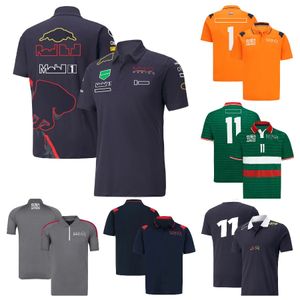 2024 T-shirt d'équipe F1 Nouveau T-shirt 1 T-shirt Racing Driver Polo décontracté