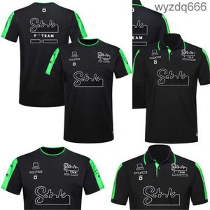 2024 F1 T-shirt d'équipe Polo Polo Formule 1 Nouvelle saison Teamwear Tee Driver Race Jersey Racing Fans Unisex Custom 8VZ7
