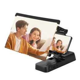 2024 F19 Mobiele telefoon Standscherm Versterker Vouwen HD Anti-Blu-Ray Bluetooth-luidspreker For HD-scherm vergroten