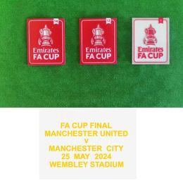2024 FA Cup Final Patch Match Détails Badge de patch de football